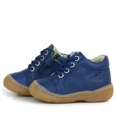 Anatomik Yumuşak Hakiki Deri Fermuarlı Lacivert Bebek Bot Ayakkabı - 5