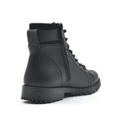 Rakerplus Griffon Hakiki Deri Siyah Fermuarlı Çocuk Bot thumbnail 3