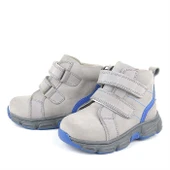 Rakerplus Hakiki Deri Gri Cırtlı Spor Erkek Bebek Bot thumbnail 9