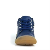 Anatomik Yumuşak Hakiki Deri Fermuarlı Lacivert Bebek Bot Ayakkabı - 10