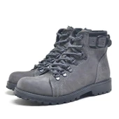 Rakerplus Griffon Hakiki Deri Fermuarlı Kışlık Unisex Çocuk Bot thumbnail 9