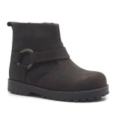 Rakerplus Chiron Hakiki Deri Fermuarlı Kışlık Çocuk Botu thumbnail 11