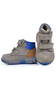Rakerplus Hakiki Deri Gri Taba Nubuk Bebek Spor Bot Ayakkabı thumbnail 7