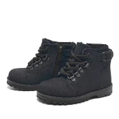 Rakerplus Griffon Hakiki Deri Siyah Fermuarlı Çocuk Bot thumbnail 11