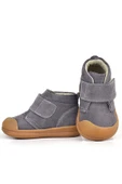 Rakerplus Yoohoo Hakiki Deri Koyu Gri Cırtlı Unisex Bebek Bot - 7