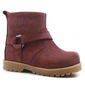 Rakerplus Chiron Hakiki Deri Fermuarlı Kürklü Unisex Bebek Bot thumbnail 1