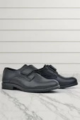Rakerplus Siyah Mat Cırt Cırtlı Oxford Çocuk Okul Ayakkabısı - 8