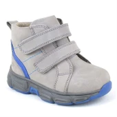 Rakerplus Hakiki Deri Gri Cırtlı Spor Erkek Bebek Bot thumbnail 11