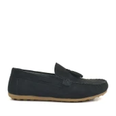 Rakerplus Siyah Süet Erkek Çocuk Makosen Ayakkabı thumbnail 3