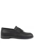 Rakerplus Loafer Siyah Mat Erkek Klasik Çocuk Ayakkabı thumbnail 10