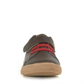 Anatomik Hakiki Deri Kahverengi Yumuşak Lastikli Cırtlı Çocuk Ayakkabı thumbnail 5