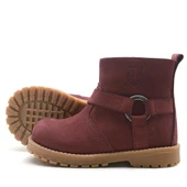 Rakerplus Chiron Hakiki Deri Fermuarlı Kürklü Unisex Bebek Bot thumbnail 5