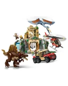 Lego Jurassic World Spinosaurus ve Quetzalcoatlus Hava Görevi 984 Parça 76976 thumbnail 2