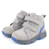 Rakerplus Hakiki Deri Gri Cırtlı Spor Erkek Bebek Bot thumbnail 8