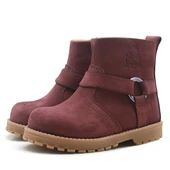 Rakerplus Chiron Hakiki Deri Fermuarlı Kürklü Unisex Bebek Bot thumbnail 4