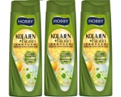 Hobby Şampuan Keratin Kafein Kuru Ve Cansız Saçlar Hyaluronik Asit 480 Ml x 3 Adet thumbnail 1