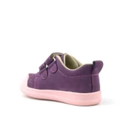Rakerplus Sonic Hakiki Deri Mor Cırtlı Anatomik Bebek Spor Ayakkabı Sneaker thumbnail 3