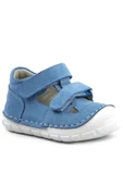 Rakerplus Ruby Hakiki Deri Mavi Yazlık İlk Adım Ayakkabısı - 2