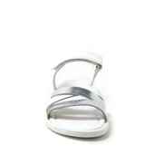 Artico Alexia Hakiki Deri Vaketa Gümüş Beyaz Kız Çocuk Sandalet thumbnail 4