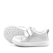 Rakerplus Sonic Hakiki Deri Beyaz Işıltılı Anatomik Bebek Spor Ayakkabı thumbnail 6