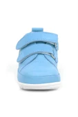 Rakerplus Scrat Hakiki Deri Mavi Beyaz İlk Adım Ayakkabı - 4