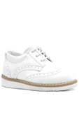 Rakerplus Hidra Beyaz Rugan Bağcıklı Erkek Bebek Ayakkabı - 7