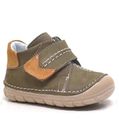 Rakerplus Popeye Hakiki Deri Haki İlk Adım Unisex Bebek Ayakkabısı thumbnail 1