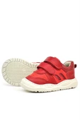 Rakerplus Schaggy Hakiki Deri Kırmızı Bebek Spor Ayakkabı - 5
