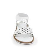 Artico Etoile Hakiki Deri Vaketa Beyaz Kız Çocuk Sandalet thumbnail 3