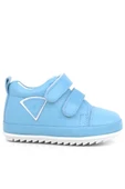 Rakerplus Scrat Hakiki Deri Mavi Beyaz İlk Adım Ayakkabı - 11