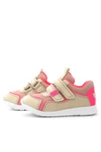 Rakerplus Bej Pembe Cırt Cırtlı Kız Çocuk Spor Ayakkabı thumbnail 6