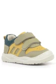 Rakerplus Schaggy Hakiki Deri Sarı Yeşil Bebek Spor Ayakkabı thumbnail 2