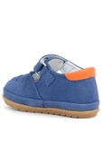 Rakerplus Muppet Hakiki Deri Lacivert Cırtlı Anatomik Bebek Sandalet Ayakkabı - 3