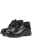 Rakerplus Siyah Rugan Bağcıklı Oxford Çocuk Okul Ayakkabısı - 10