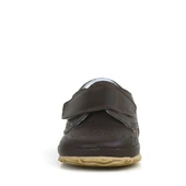 Hakiki Deri Kahverengi Cırtlı Bebek Patik Ayakkabı thumbnail 4