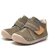 Rakerplus Popeye Hakiki Deri Haki İlk Adım Unisex Bebek Ayakkabısı thumbnail 3