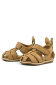 Rakerplus Bunny Hakiki Deri Taba Cırtlı Bebek Sandalet thumbnail 5