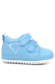 Rakerplus Scrat Hakiki Deri Mavi Beyaz İlk Adım Ayakkabı - 3