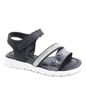 Artico Noumea Siyah Gri Kız Çocuk Sandalet thumbnail 1