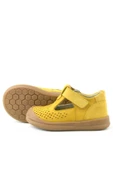 Rakerplus Shaun Hakiki Deri Sarı Cırtlı Anatomik Bebek Sandalet - 6