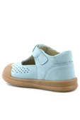 Rakerplus Shaun Hakiki Deri Mavi Cırtlı Anatomik Bebek Sandalet thumbnail 3