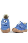 Rakerplus Dino Hakiki Deri Lacivert Yüksek Bilekli Bebek Ayakkabı thumbnail 4