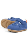 Rakerplus Muppet Hakiki Deri Lacivert Cırtlı Anatomik Bebek Sandalet Ayakkabı - 5