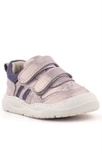 Rakerplus Schaggy Hakiki Deri Parlak Pudra Mor Bebek Spor Ayakkabı thumbnail 10
