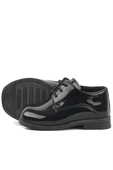 Rakerplus Siyah Rugan Bağcıklı Oxford Çocuk Okul Ayakkabısı - 6