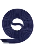 120 Cm 4 MM Lacivert Yuvarlak 1 Çift Ayakkabı Bağcığı thumbnail 1