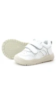 Rakerplus Schaggy Hakiki Deri Beyaz Cırtlı Bebek Spor Ayakkabı thumbnail 7
