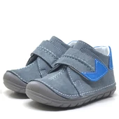 Rakerplus Popeye Hakiki Deri Gri Mavi İlk Adım Unisex Bebek Ayakkabısı - 3