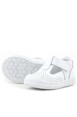 Rakerplus Shaun Hakiki Deri Beyaz Cilt Cırtlı Anatomik Bebek Sandalet thumbnail 5
