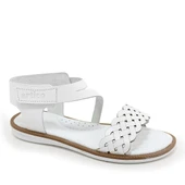 Artico Etoile Hakiki Deri Vaketa Beyaz Kız Çocuk Sandalet thumbnail 1